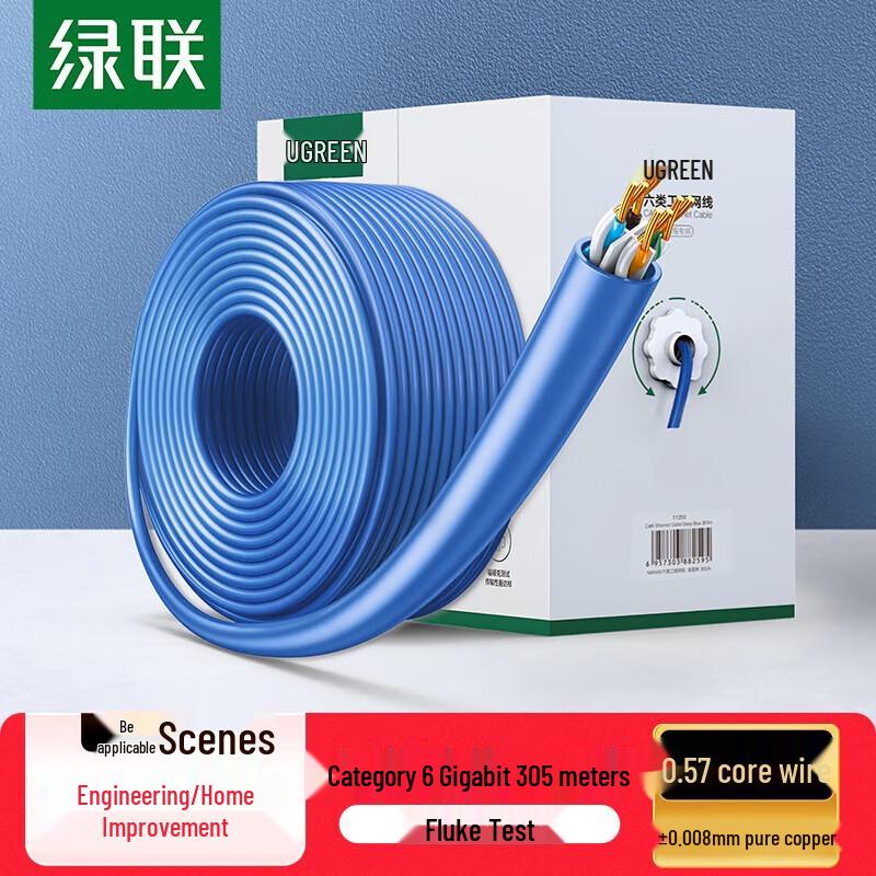UGREEN Cat6 Gigabit Ethernet Cable
UGREEN Cat6 Gigabit Ethernet Cable