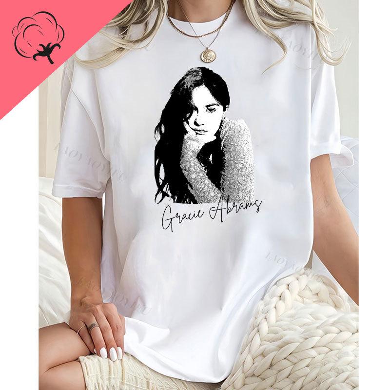 Women Clothes Funny Gifts for Gracie Abrams American Singer Fashion T Shirt Y2k Graphic Oneck Classic Camisa Unique Tops S
Women Clothes Funny Gifts for Gracie Abrams American Singer Fashion T Shirt Y2k Graphic Oneck Classic Camisa Unique Tops S