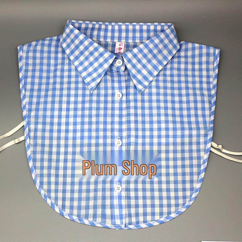 Unisex Baby & Children s Plaid Cotton Sweater Shirt Fake Collar for Fall & Winter
Unisex Baby & Children s Plaid Cotton Sweater Shirt Fake Collar for Fall & Winter