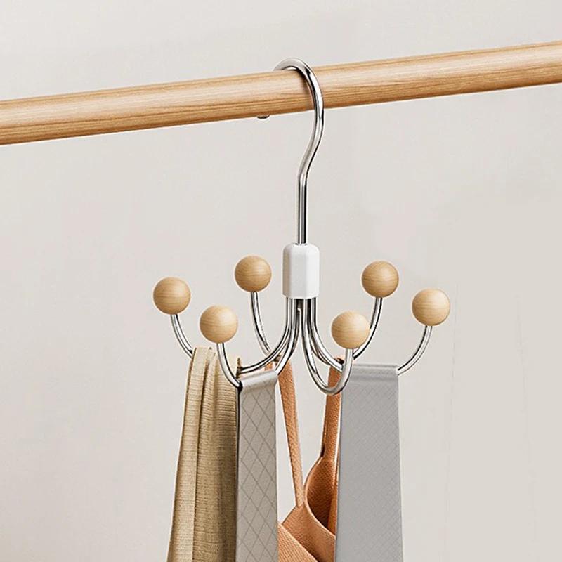 Rotating Six Claw Hook Wardrobe Multifunctional Hook Can Be Used for Underwear Suspender Hat Storage Hanging Rack Hanging Hook
Rotating Six Claw Hook Wardrobe Multifunctional Hook Can Be Used for Underwear Suspender Hat Storage Hanging Rack Hanging Hook