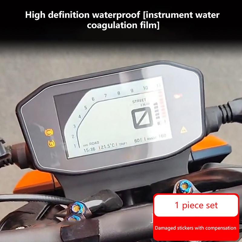 1/2 комплекта для защиты экрана от царапин для мотоцикла KTM 690 Duke / 790 Duke / 1290 Super Duke R/890 Duke R
1/2 комплекта для защиты экрана от царапин для мотоцикла KTM 690 Duke / 790 Duke / 1290 Super Duke R/890 Duke R