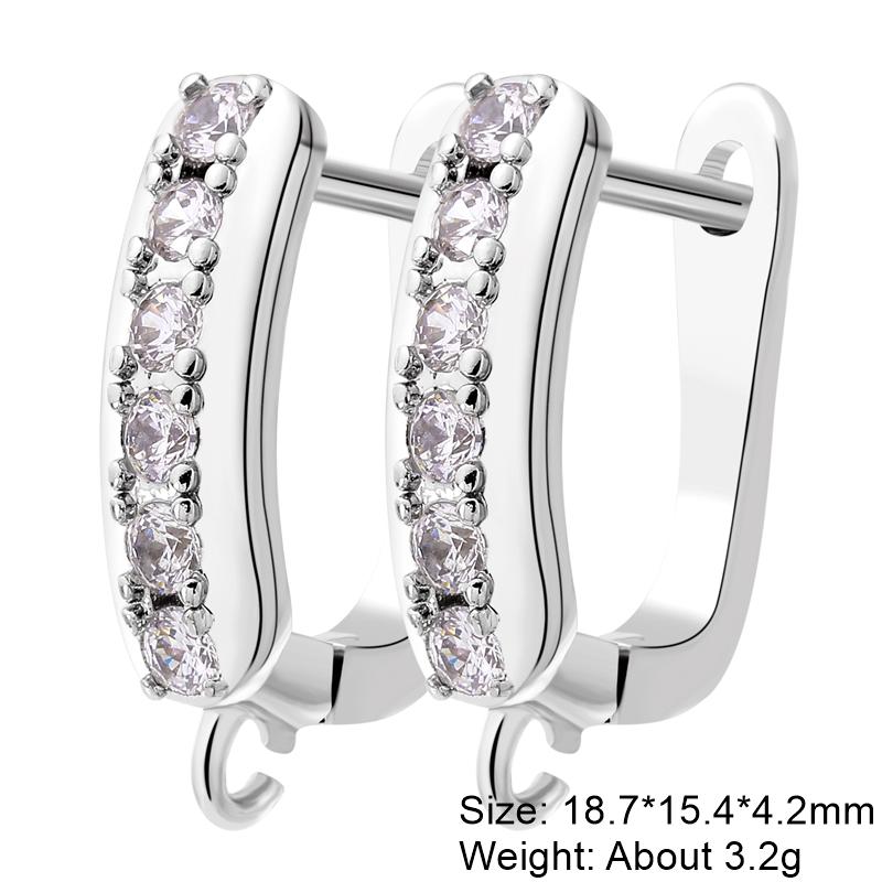 Juya DIY Gold Silver Plated Earwire Fixtures Basic Fastener Stitches Anti-Allergy Earring Hooks Clasps Accessories Supplies 3 Pairs-6 Pieces біле золото кольору
Juya DIY Gold Silver Plated Earwire Fixtures Basic Fastener Stitches Anti-Allergy Earring Hooks Clasps Accessories Supplies 3 Pairs-6 Pieces біле золото кольору