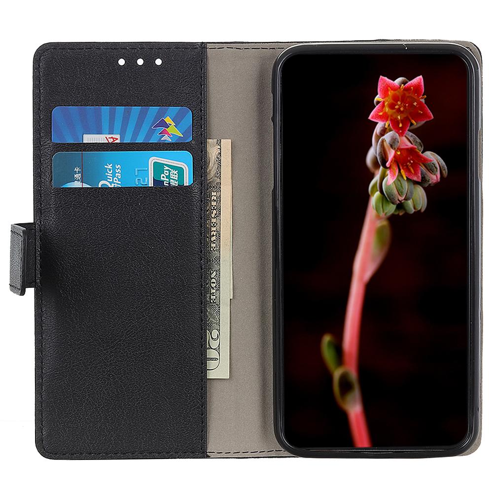 For Oppo A38 4G Textured PU Leather Cover Anti-shock Phone Case with Wallet Stand Black
For Oppo A38 4G Textured PU Leather Cover Anti-shock Phone Case with Wallet Stand Black