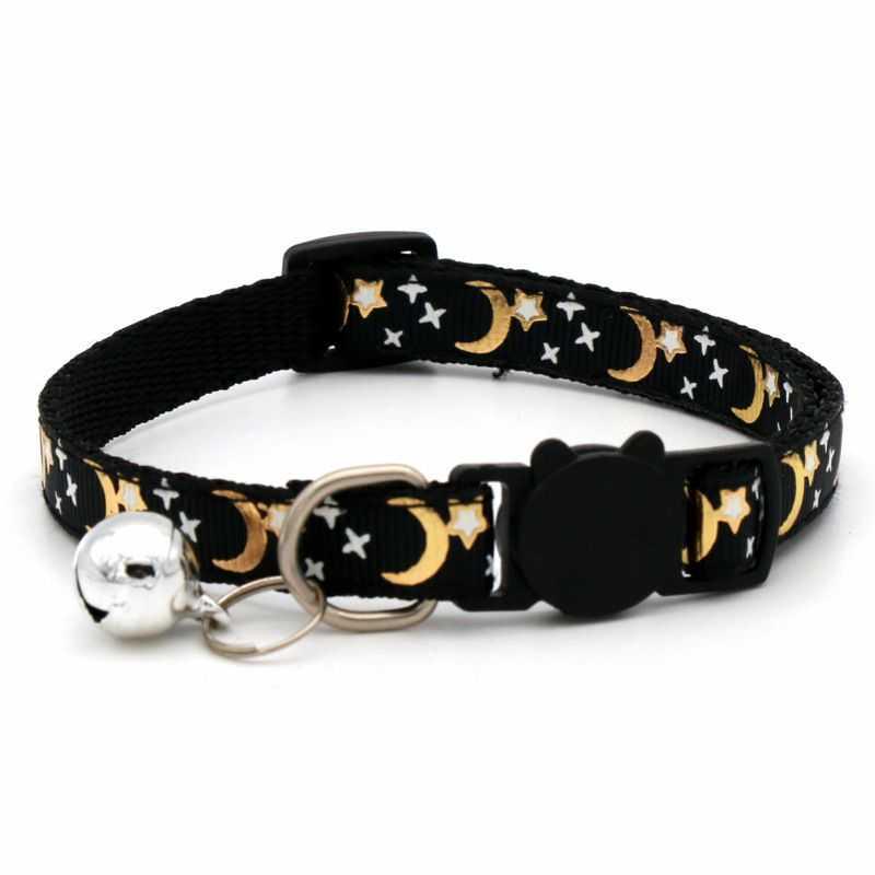 Reflective Gold Foil Moon & Star Pet Collar with Breakaway Buckle Adjustable 19-30 cm чорний
Reflective Gold Foil Moon & Star Pet Collar with Breakaway Buckle Adjustable 19-30 cm чорний