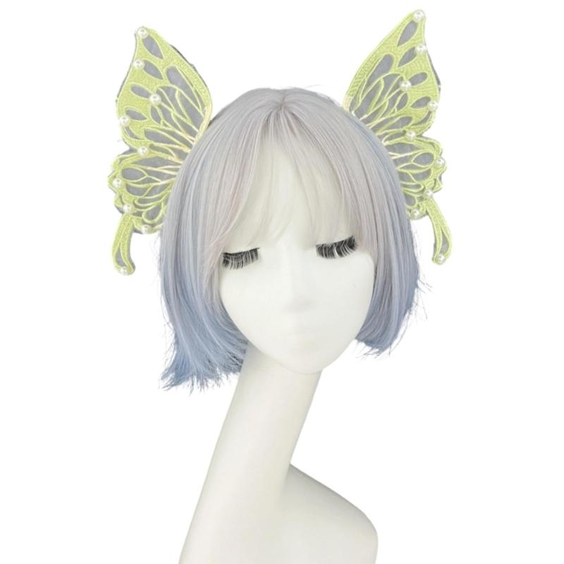 Практичный ободок с жемчугом в виде крыльев бабочки, аксессуар для костюма готической лолиты, эпохи Возрождения, лесных фей для различных случаев зелёный
Практичный ободок с жемчугом в виде крыльев бабочки, аксессуар для костюма готической лолиты, эпохи Возрождения, лесных фей для различных случаев зелёный