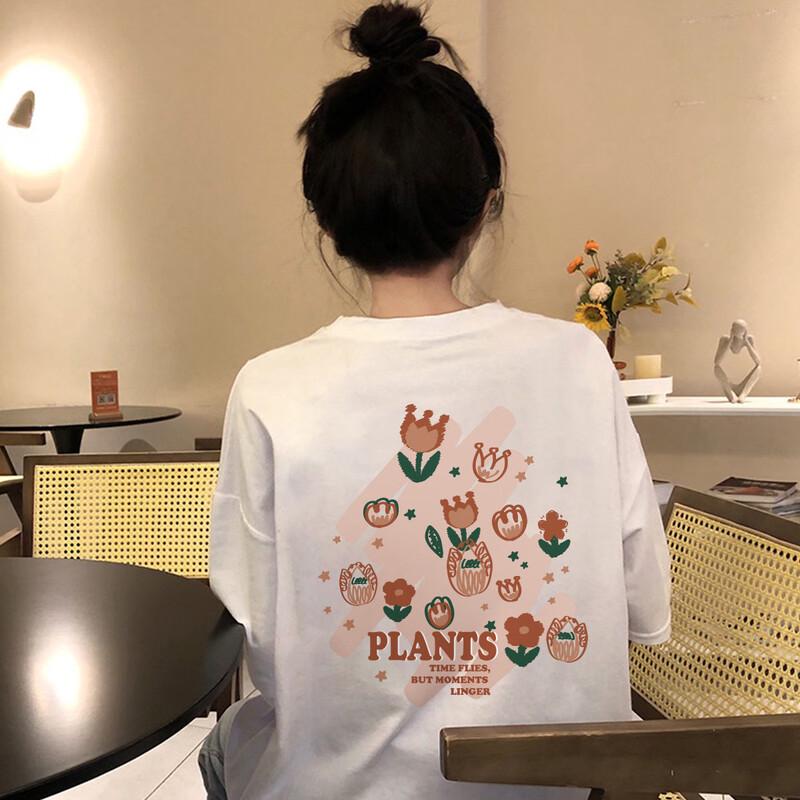 TonLion Women s Back Print Round Neck T-Shirt M
TonLion Women s Back Print Round Neck T-Shirt M