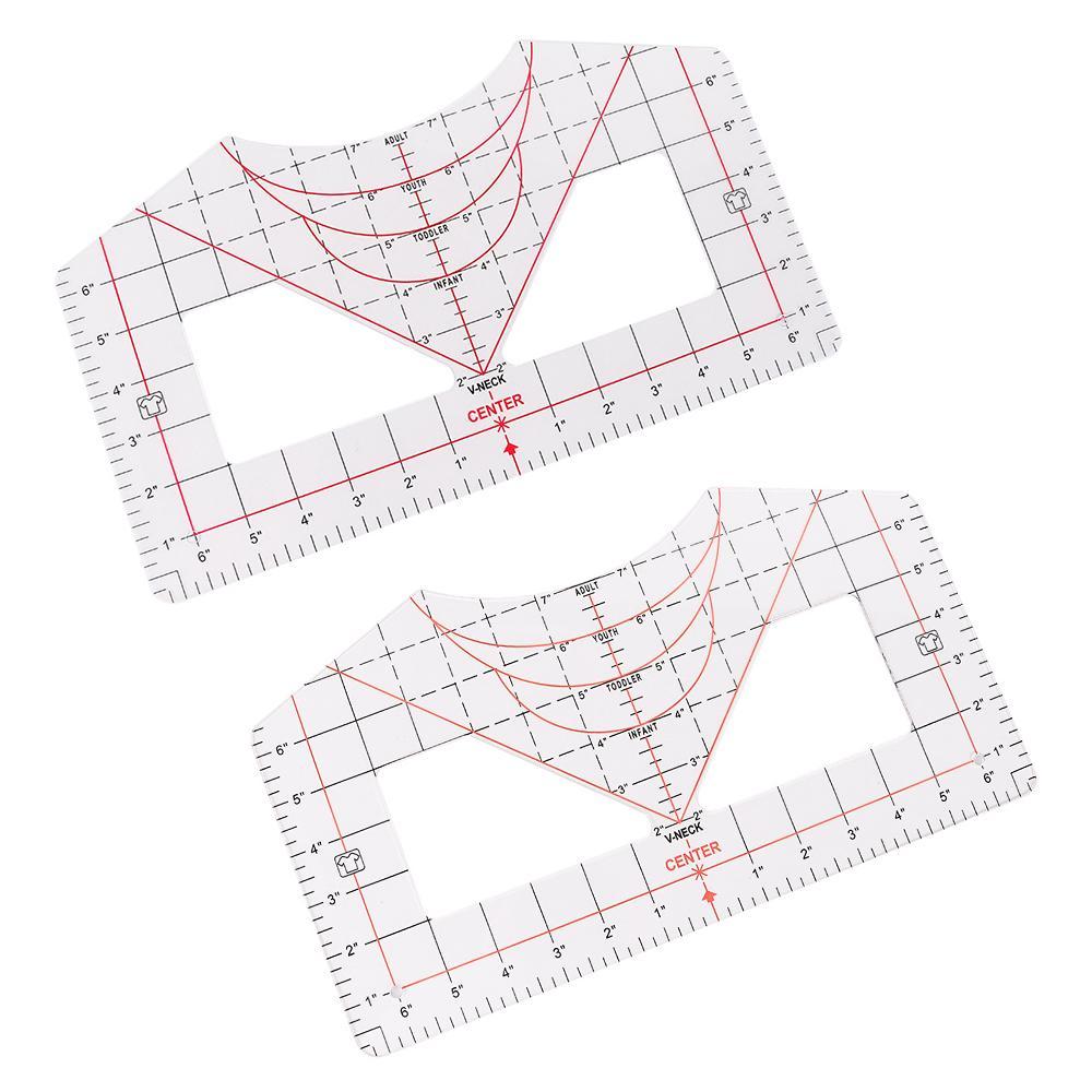 Toddler Infan Sewing Accessories T-Shirt Alignment Sewing Ruler T-Shirt Guide Ruler Vinyl Rulers 
Toddler Infan Sewing Accessories T-Shirt Alignment Sewing Ruler T-Shirt Guide Ruler Vinyl Rulers