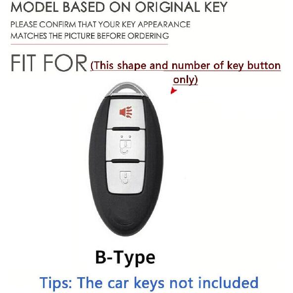 SANRILY Soft TPU Sliver-Edge 3 Button Key Fob Cover for Nissan Rogue Murano Armada Pathfinder Accessories Keyless Key Case with Leather Keychain Purple-A
SANRILY Soft TPU Sliver-Edge 3 Button Key Fob Cover for Nissan Rogue Murano Armada Pathfinder Accessories Keyless Key Case with Leather Keychain Purple-A
