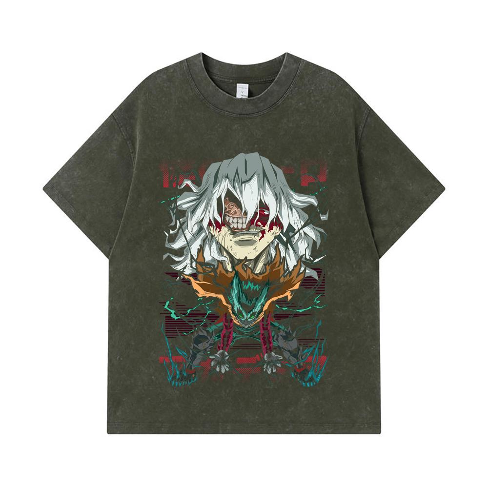 275 GSM Washed T-shirts 100% Cotton My Hero Academia V9 Shigaraki Print Unisex Heavy Cotton T Shirt S армия зеленый
275 GSM Washed T-shirts 100% Cotton My Hero Academia V9 Shigaraki Print Unisex Heavy Cotton T Shirt S армия зеленый