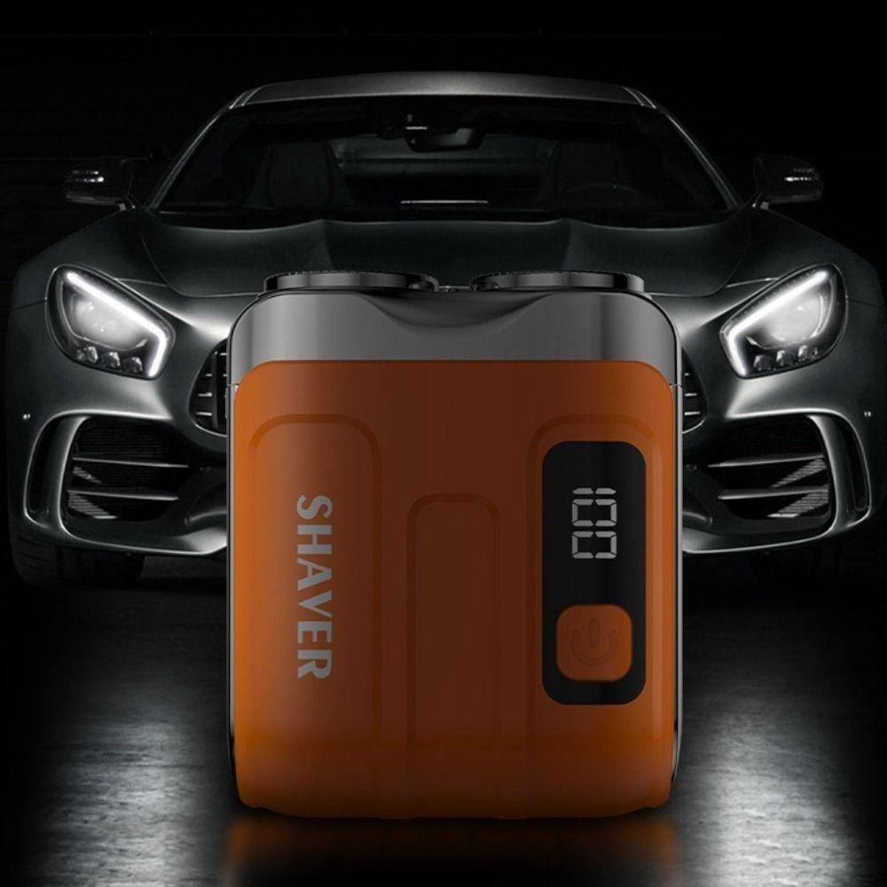 Digital Display Double Head Razor Ultra Clean Mini Shaving Portable Electric Shaver Beard білий
Digital Display Double Head Razor Ultra Clean Mini Shaving Portable Electric Shaver Beard білий