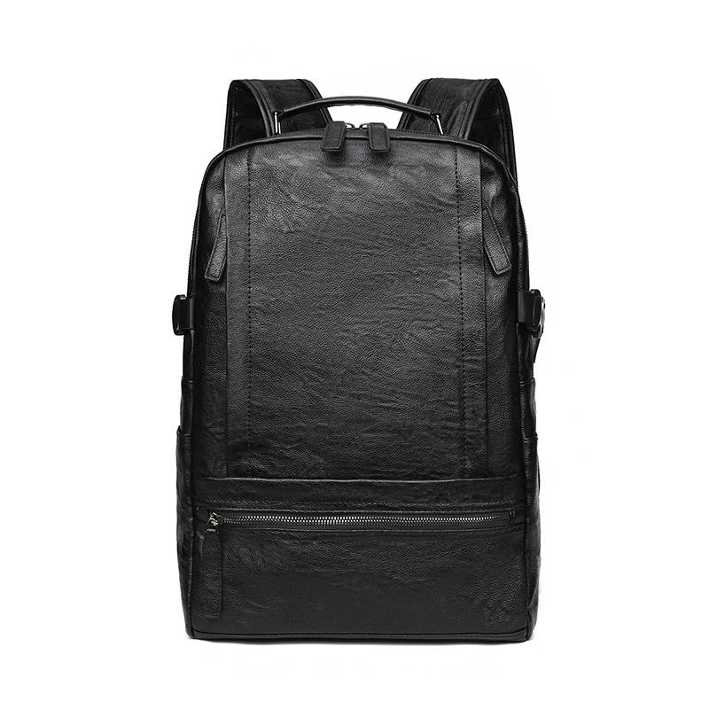 Men S Backpack Leather Backpack Trend College Student Backpack Fashion Student Casual Versatile Backpack Pu чорний
Men S Backpack Leather Backpack Trend College Student Backpack Fashion Student Casual Versatile Backpack Pu чорний