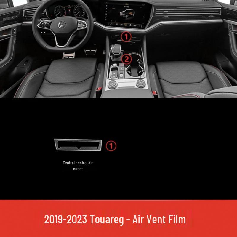 Volkswagen Touareg Interior Protective Film: Console, Dashboard, Navigation, Gear Shift & Screen Decor.
Volkswagen Touareg Interior Protective Film: Console, Dashboard, Navigation, Gear Shift & Screen Decor.