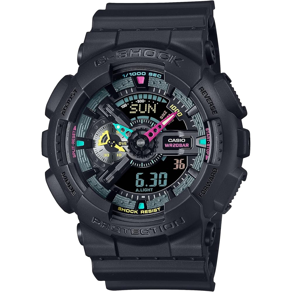 Casio G-Shock GA-110MF-1A Men s Watch Black Analog Digital Waterproof Sports Timepiece
Casio G-Shock GA-110MF-1A Men s Watch Black Analog Digital Waterproof Sports Timepiece