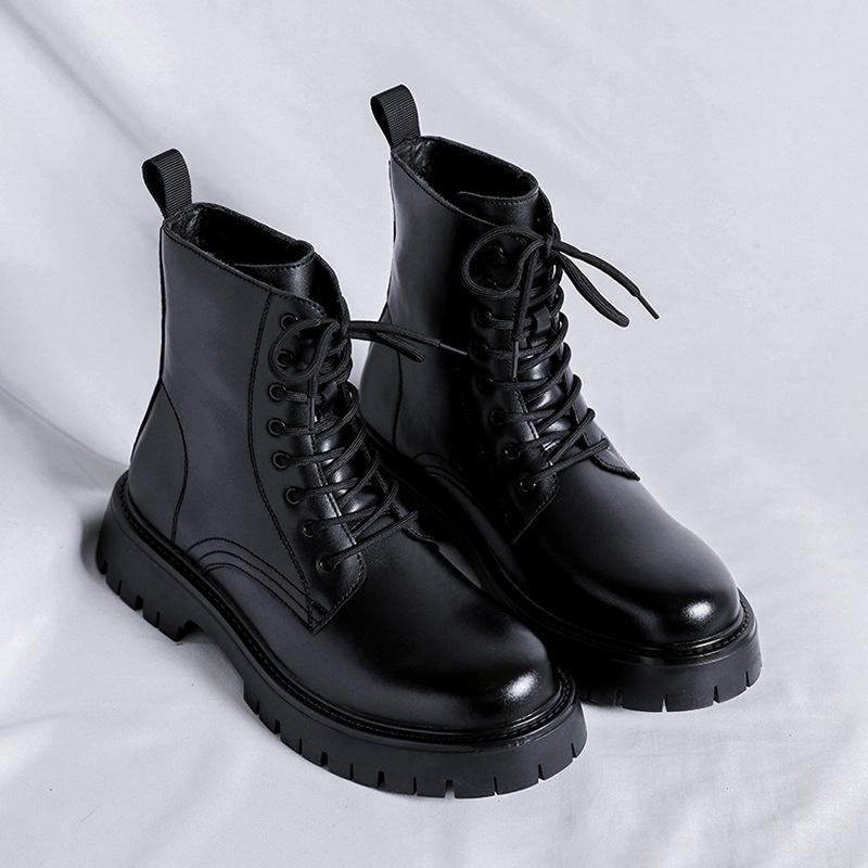 Ботинки Martin мужские осенне-зимние высокие кожаные ботинки с утолщением, мужские британские ветровые ботинки средней высоты локомотивные 2558-R 44 чёрный
Ботинки Martin мужские осенне-зимние высокие кожаные ботинки с утолщением, мужские британские ветровые ботинки средней высоты локомотивные 2558-R 44 чёрный