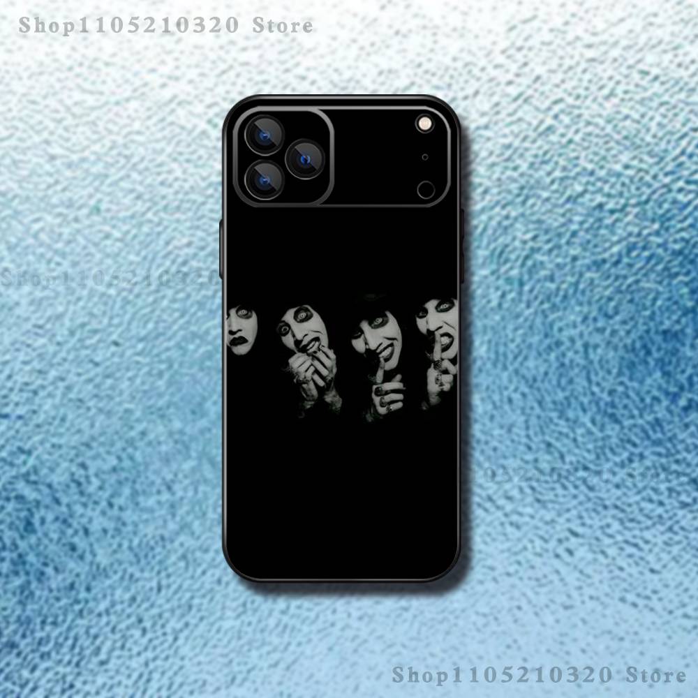 M-Marilyn M-Manson Phone Case For iPhone 17,16,15,14,13,12,11,Pro Max,XSX,,XR,SE,Mini,8,7,Soft Silicone Black Cover iPhone15
M-Marilyn M-Manson Phone Case For iPhone 17,16,15,14,13,12,11,Pro Max,XSX,,XR,SE,Mini,8,7,Soft Silicone Black Cover iPhone15