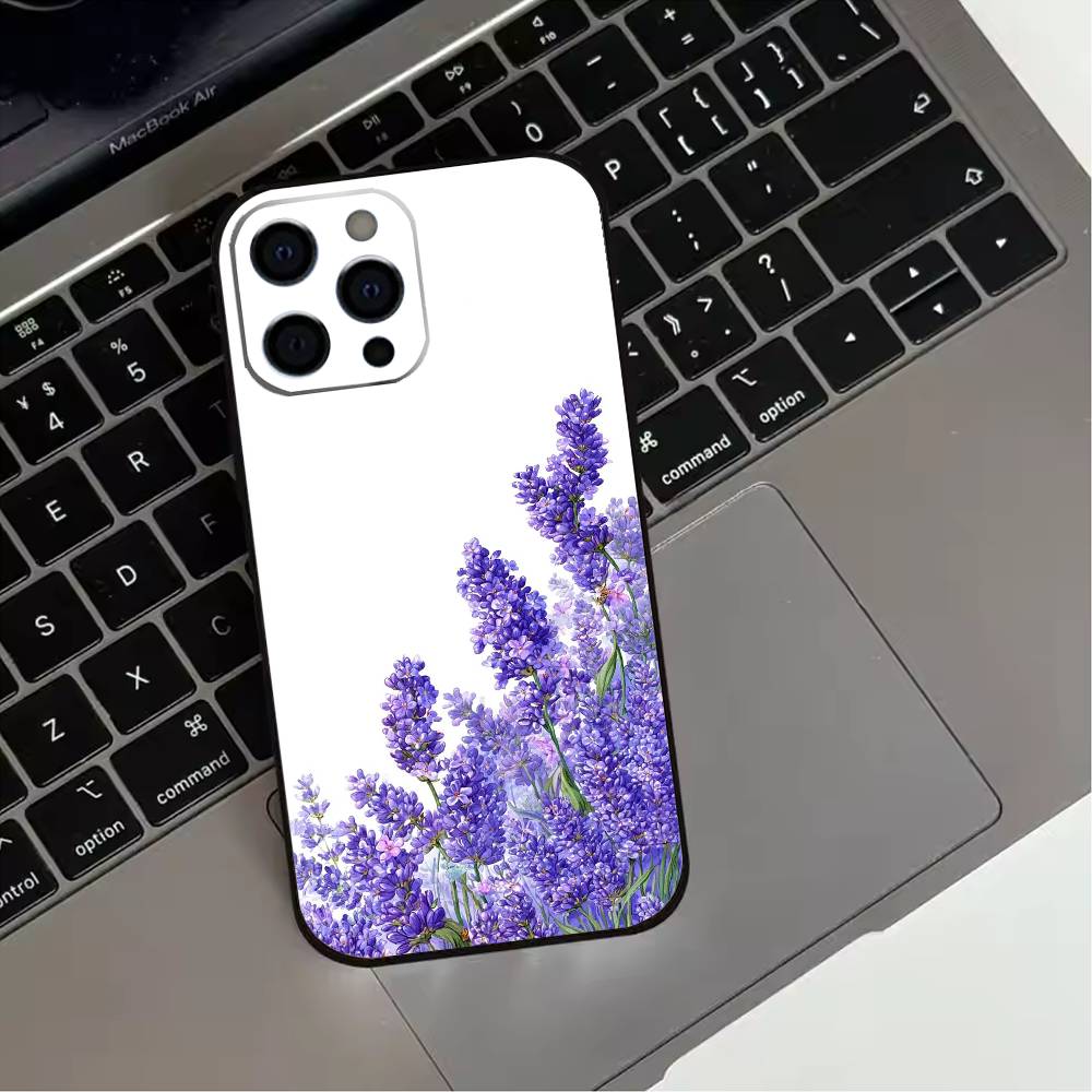Lavender Purple Flowers Phone Case For iPhone 17,16,15,14,13,12,11 Plus,Pro Max,XS,Soft Silicone Black Cover iPhone17PRO
Lavender Purple Flowers Phone Case For iPhone 17,16,15,14,13,12,11 Plus,Pro Max,XS,Soft Silicone Black Cover iPhone17PRO