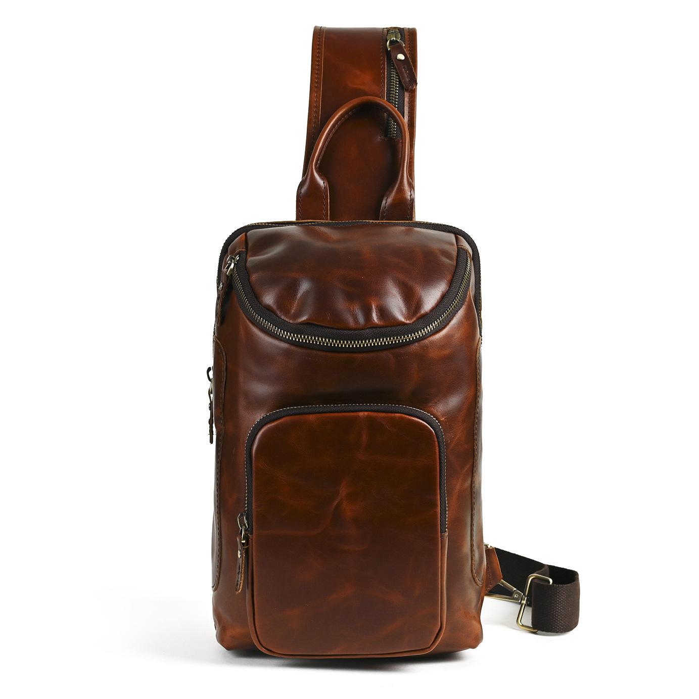 Top Layer Crazy Horse Leather Cowhide Men s Retro European and American Outdoor Multi Purpose 12 Inch Mobile Chest Bag Crossbody Bag
Top Layer Crazy Horse Leather Cowhide Men s Retro European and American Outdoor Multi Purpose 12 Inch Mobile Chest Bag Crossbody Bag