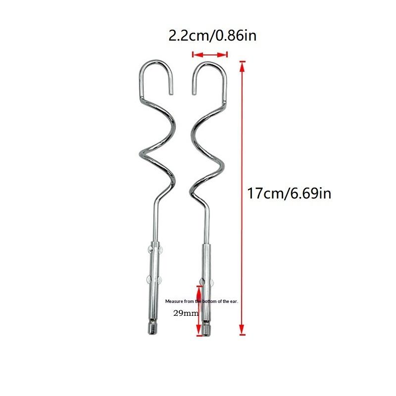 New 6Pcs Electric Egg Mixer Parts Set Egg Beater Suit For Electric Balloon Whisk Kitchen Accessories Mixer Parts
New 6Pcs Electric Egg Mixer Parts Set Egg Beater Suit For Electric Balloon Whisk Kitchen Accessories Mixer Parts