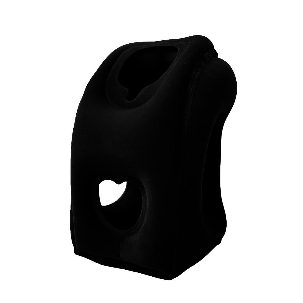 Portable Inflatable Travel Pillow Cervical Support PVC Flocked Cushion Neck Pillow Chin Support Neck Support Pillow Office Nap чорний
Portable Inflatable Travel Pillow Cervical Support PVC Flocked Cushion Neck Pillow Chin Support Neck Support Pillow Office Nap чорний