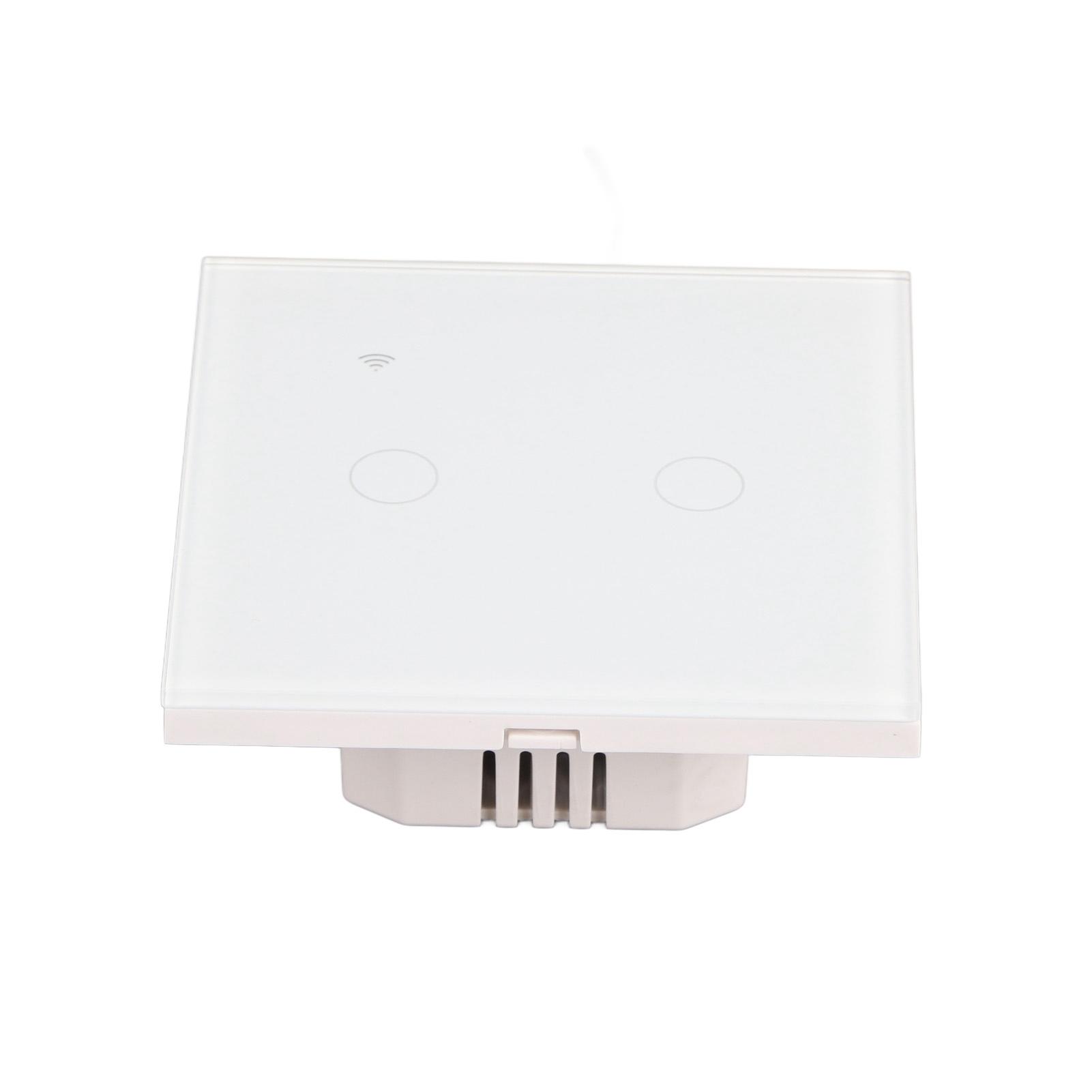 Smart Switch Multiple Users Voice Remote Control 2 Gang Wifi Single Control Switch White AC110‑240V
Smart Switch Multiple Users Voice Remote Control 2 Gang Wifi Single Control Switch White AC110‑240V