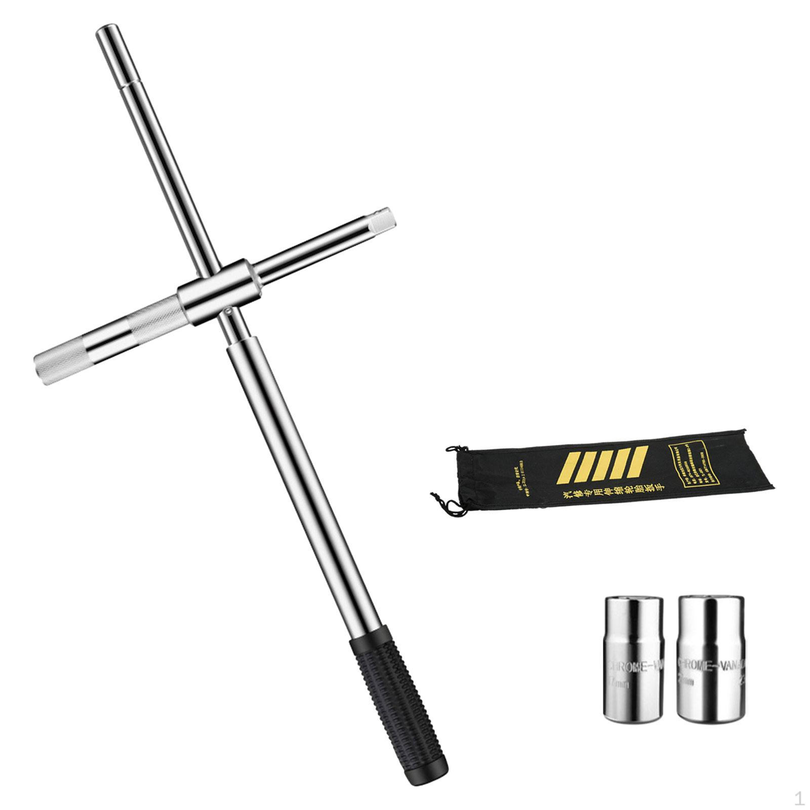 Universal Extended Lug Wrench Cross with Storage Bag 4 Way Tire Set Wheel for
Universal Extended Lug Wrench Cross with Storage Bag 4 Way Tire Set Wheel for