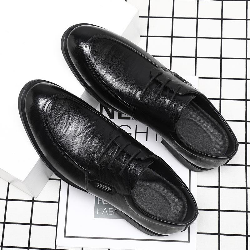 Leather Shoes Men s Derby British Style Groom Wedding Autumn Low Top Pointed Men s Shoes 2025 37
Leather Shoes Men s Derby British Style Groom Wedding Autumn Low Top Pointed Men s Shoes 2025 37
