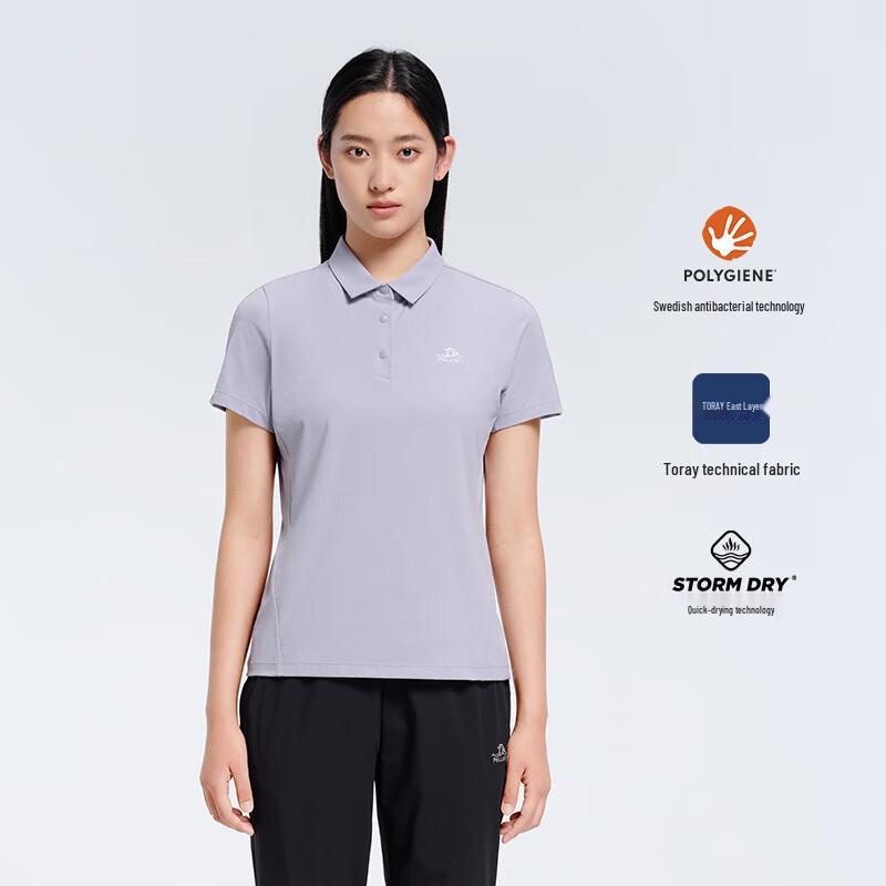 Pelliot Women s Skin-Friendly Stretch Polo Shirt L
Pelliot Women s Skin-Friendly Stretch Polo Shirt L