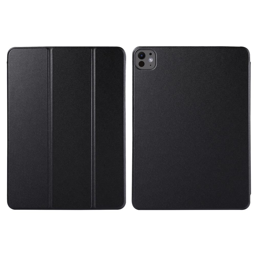 For iPad Pro 13 (2024) Case Tri-Fold Stand Magnetic Closing PU Leather Tablet Cover Black
For iPad Pro 13 (2024) Case Tri-Fold Stand Magnetic Closing PU Leather Tablet Cover Black