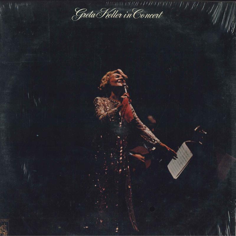 LP Record GRETA KELLER - Greta Keller In Concert SR10041 Stanyan Records 1975 US Jazz Used
LP Record GRETA KELLER - Greta Keller In Concert SR10041 Stanyan Records 1975 US Jazz Used