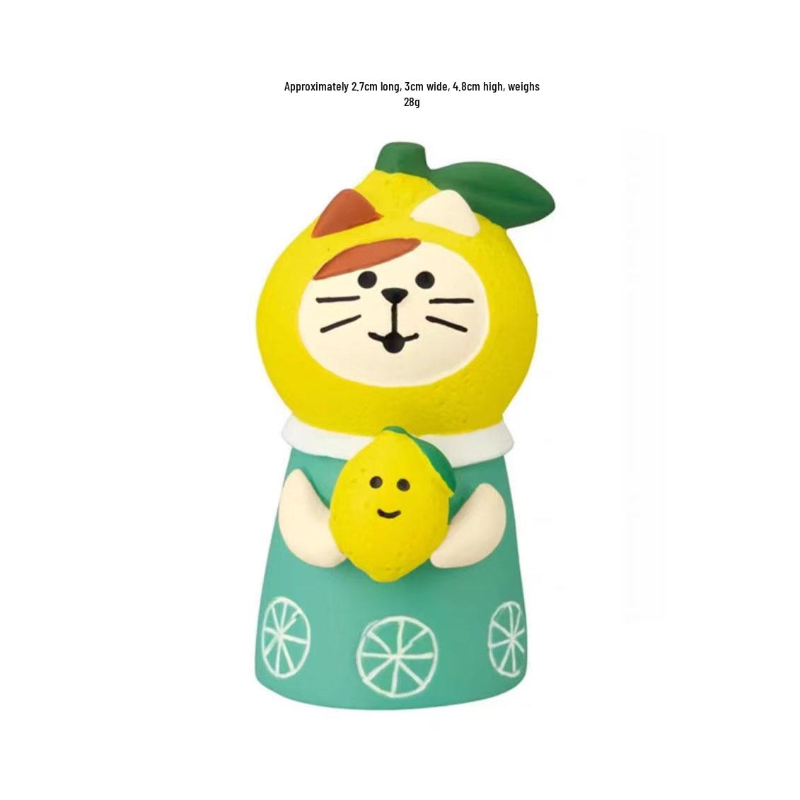 Japanese Cat Lemon Resin Ornaments - Trendy ZAKKA DIY Play Figures & Handmade Crafts
Japanese Cat Lemon Resin Ornaments - Trendy ZAKKA DIY Play Figures & Handmade Crafts