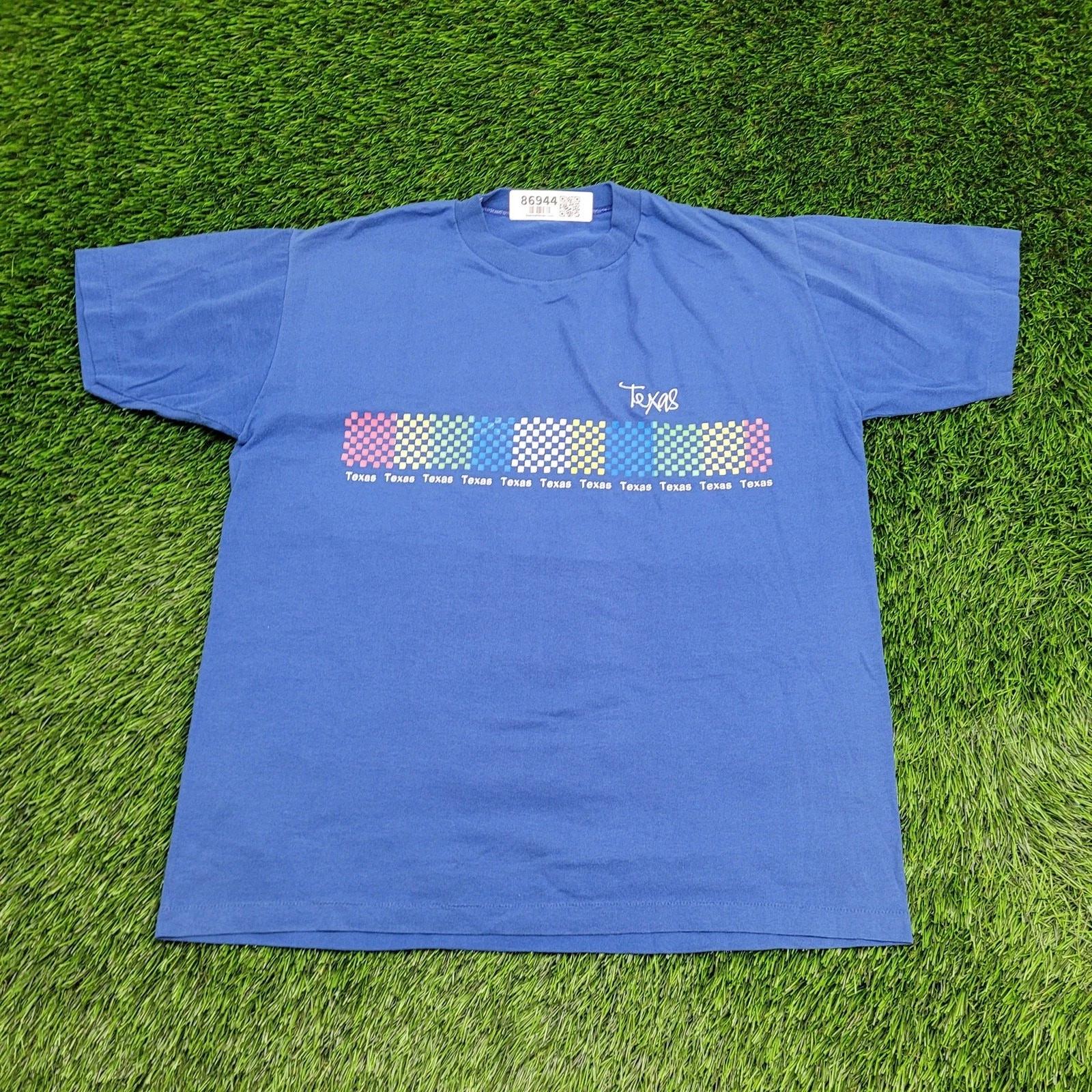Vintage 90s Texas Shirt Large 22x25 Blue USA 2XL
Vintage 90s Texas Shirt Large 22x25 Blue USA 2XL