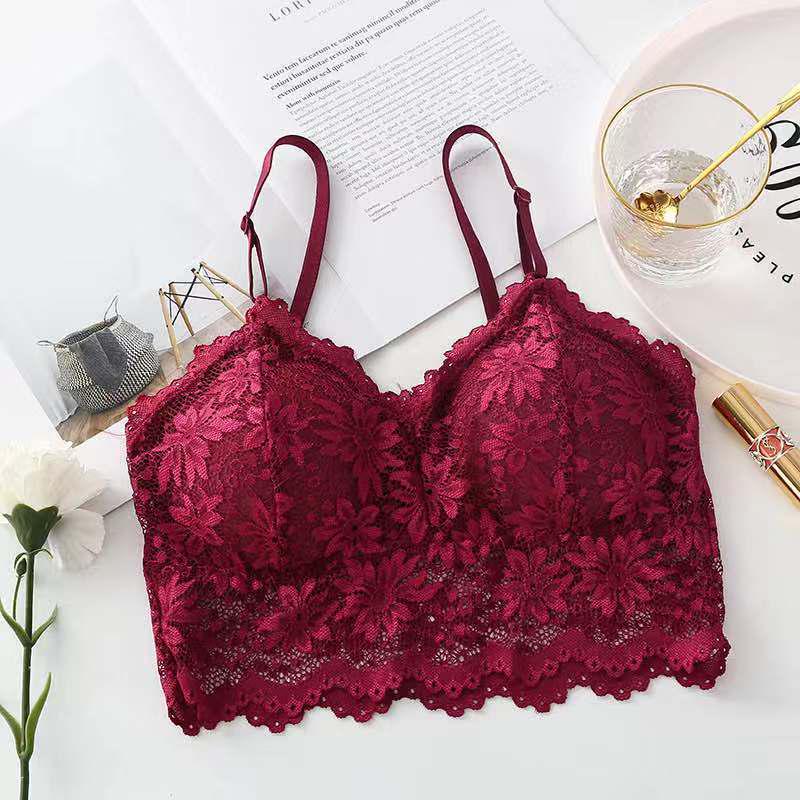 Sunflower Fairy Lace Wrap Camisole with Removable Pads - Women s Fashion Bandeau Top One Size малиновий
Sunflower Fairy Lace Wrap Camisole with Removable Pads - Women s Fashion Bandeau Top One Size малиновий