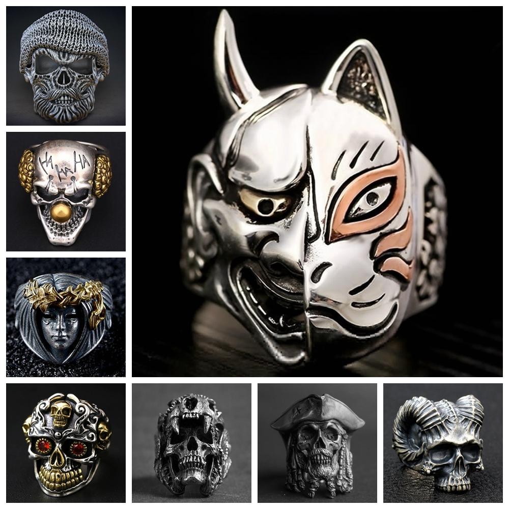 Ювелирные изделия на палец, новый хип-хоп, рок, воин, байкер, готические винтажные кольца, панк-череп
Ювелирные изделия на палец, новый хип-хоп, рок, воин, байкер, готические винтажные кольца, панк-череп