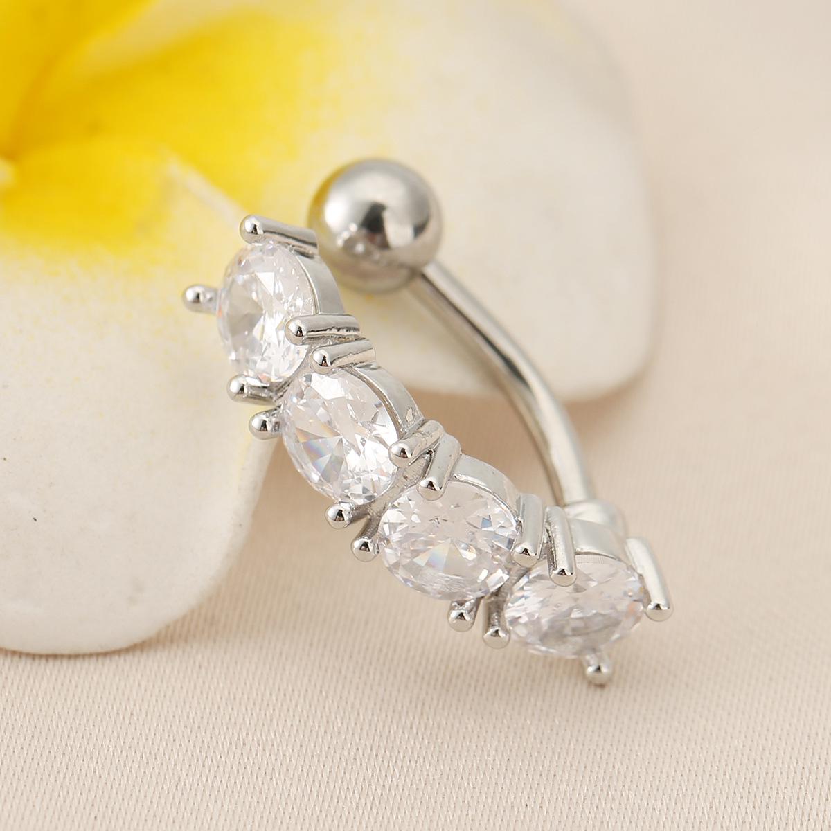 Кольцо для пупка с бриллиантом в форме буквы С — украшения для пирсинга в европейском и американском стиле
Кольцо для пупка с бриллиантом в форме буквы С — украшения для пирсинга в европейском и американском стиле