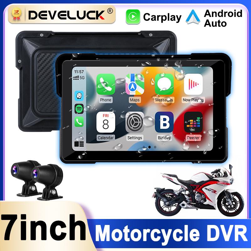 7 inch GPS Navigation Motorcycle Wireless Carplay Android Auto IPX7 Waterproof Portable Screen Car DVR Bluetooth Moto Motorbike
7 inch GPS Navigation Motorcycle Wireless Carplay Android Auto IPX7 Waterproof Portable Screen Car DVR Bluetooth Moto Motorbike