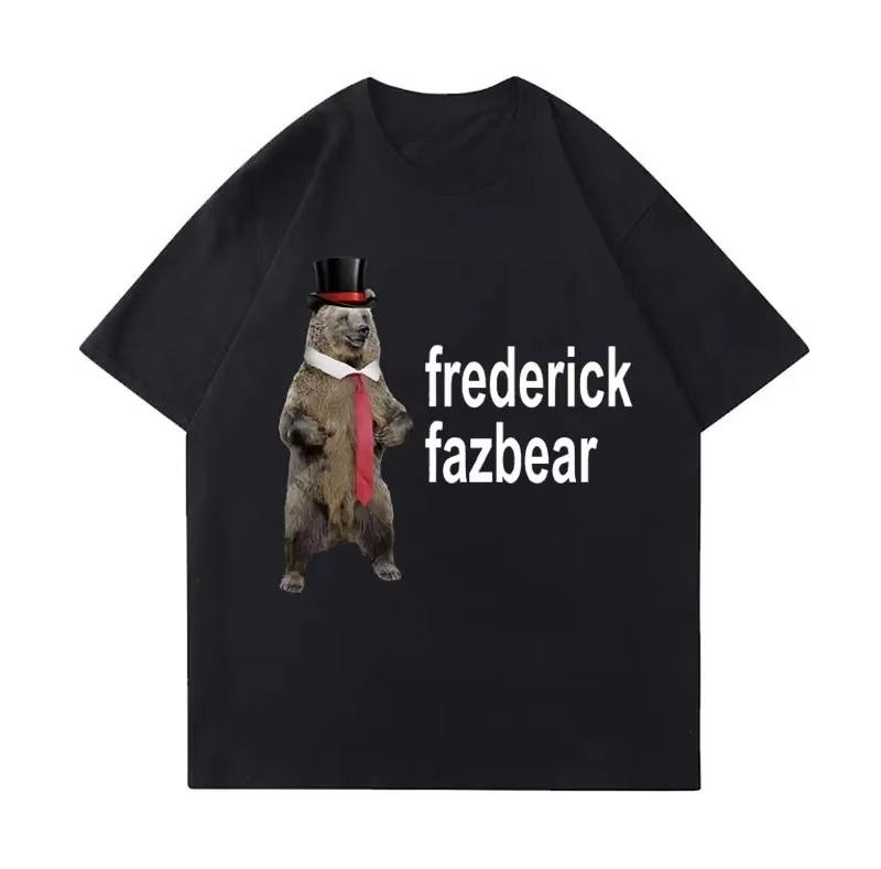 Frederick Fazbear The Fancy Bear Fnaf Tee Shirt Men Women Funny Meme Clothing T Shirt Pure Cotton Oversized Short Sleeve T-sh... S разноцветный
Frederick Fazbear The Fancy Bear Fnaf Tee Shirt Men Women Funny Meme Clothing T Shirt Pure Cotton Oversized Short Sleeve T-sh... S разноцветный