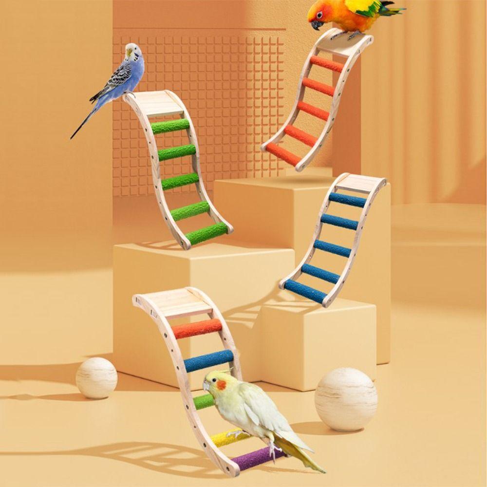 Natural Wooden Pet Bird Steps Sturdy Parrot Climbing Rack Bird Perch Stand Toy Perch Shelf Style 2
Natural Wooden Pet Bird Steps Sturdy Parrot Climbing Rack Bird Perch Stand Toy Perch Shelf Style 2
