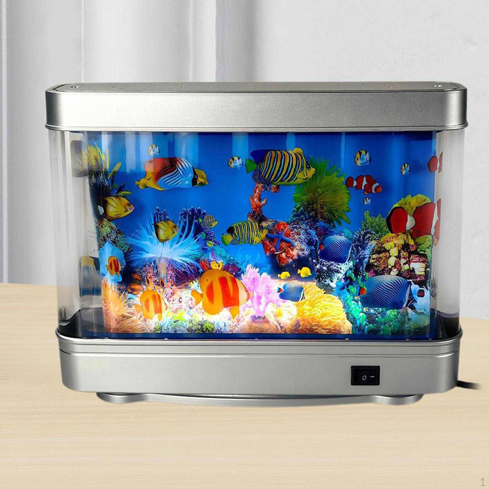 Artificial Aquarium Light ,Fake Tropical Fish Tank Motion Night Light,Modern,Imitating, with Moving
Artificial Aquarium Light ,Fake Tropical Fish Tank Motion Night Light,Modern,Imitating, with Moving