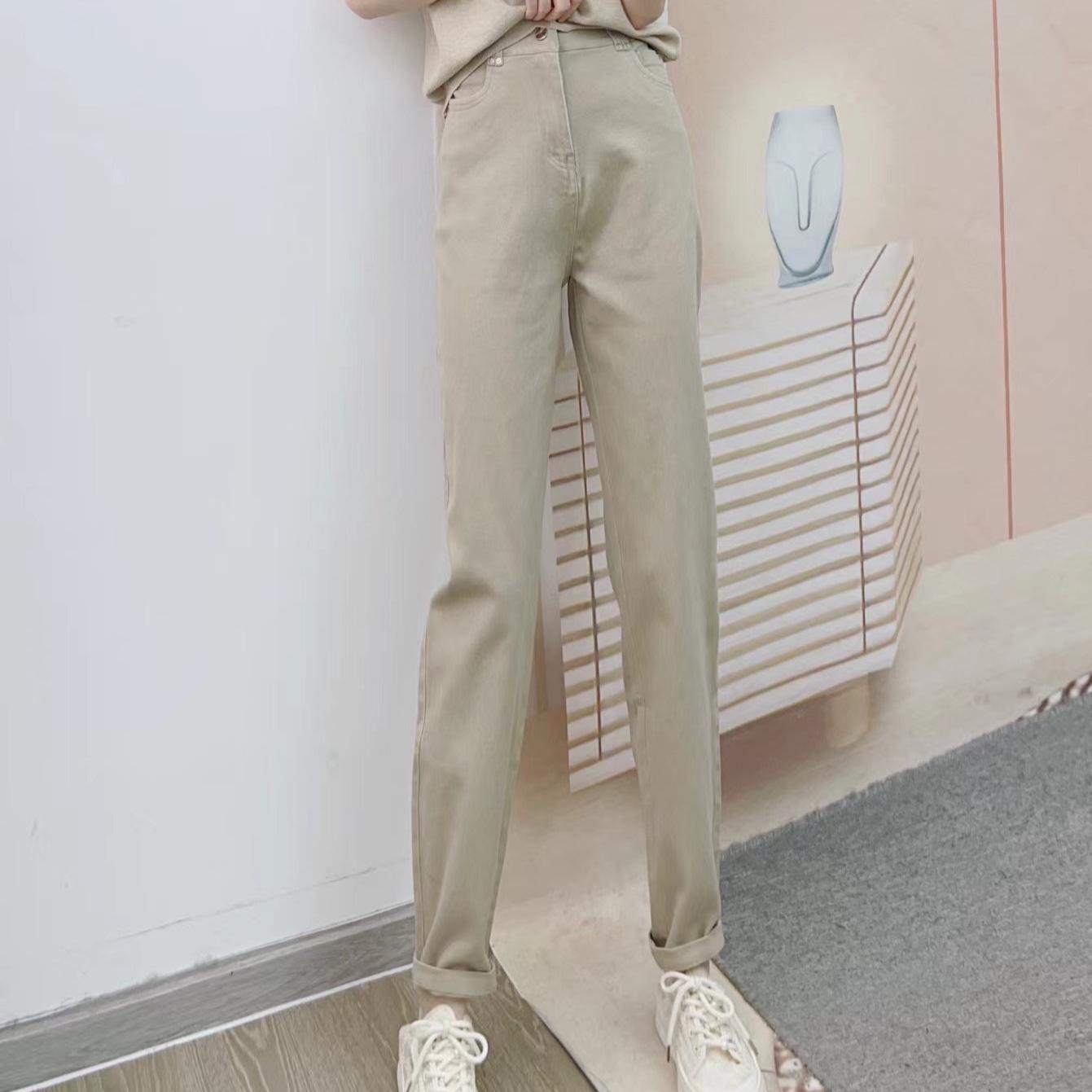 Spring 2026 High Waist Casual Slimming Straight Leg Trousers - New Fashion, Versatile Style Size 21 хаки
Spring 2026 High Waist Casual Slimming Straight Leg Trousers - New Fashion, Versatile Style Size 21 хаки