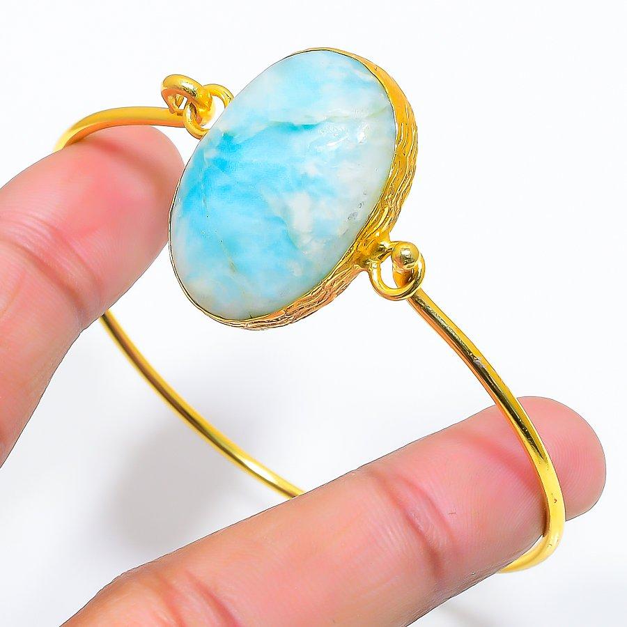 Республіка Ларимар Дорогоцінний Камінь 925 Срібло Стерлінгове Манжета Браслет Регульований GK-6163
Республіка Ларимар Дорогоцінний Камінь 925 Срібло Стерлінгове Манжета Браслет Регульований GK-6163