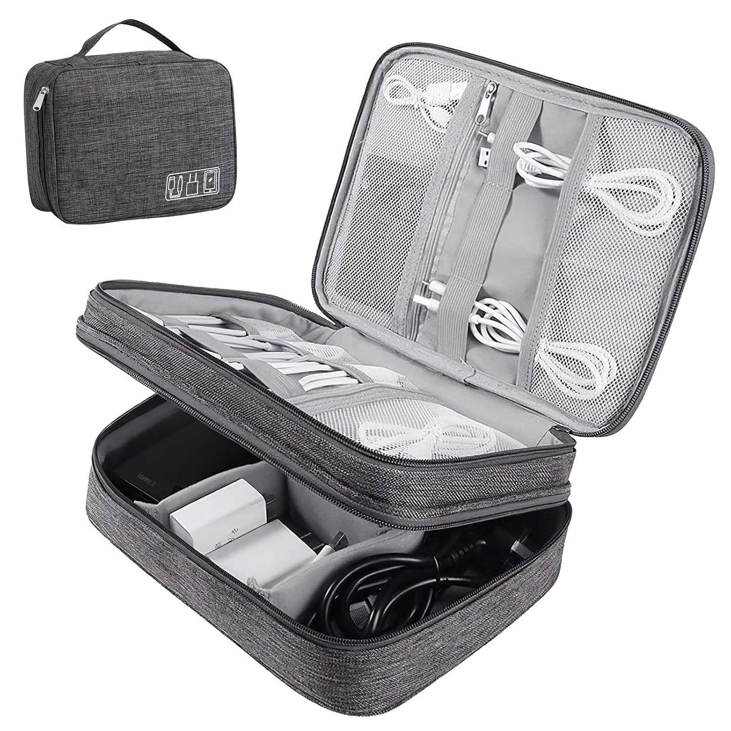2026 Latest Travel Pouch Gadget Water-Resistant Divider Storage Lightweight Portable Bag Mobile Case Small Item Organizer Accessory Business Trip
2026 Latest Travel Pouch Gadget Water-Resistant Divider Storage Lightweight Portable Bag Mobile Case Small Item Organizer Accessory Business Trip