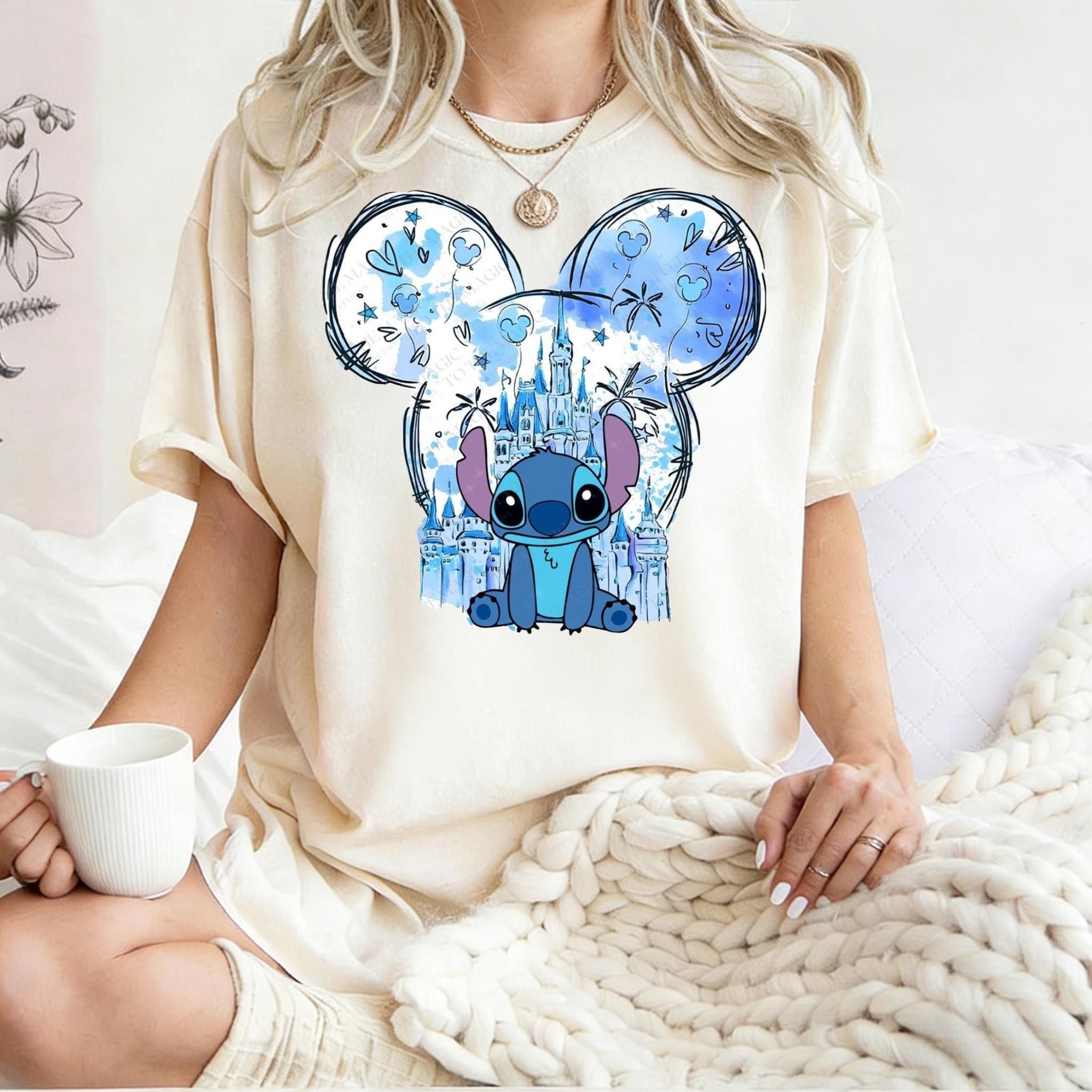 2026 Summer Disney Stitch Magic Castle Graphic Tshirt Men Women Fashion Cotton Quality Casual Loose Short Sleeve Classic Unisex S
2026 Summer Disney Stitch Magic Castle Graphic Tshirt Men Women Fashion Cotton Quality Casual Loose Short Sleeve Classic Unisex S