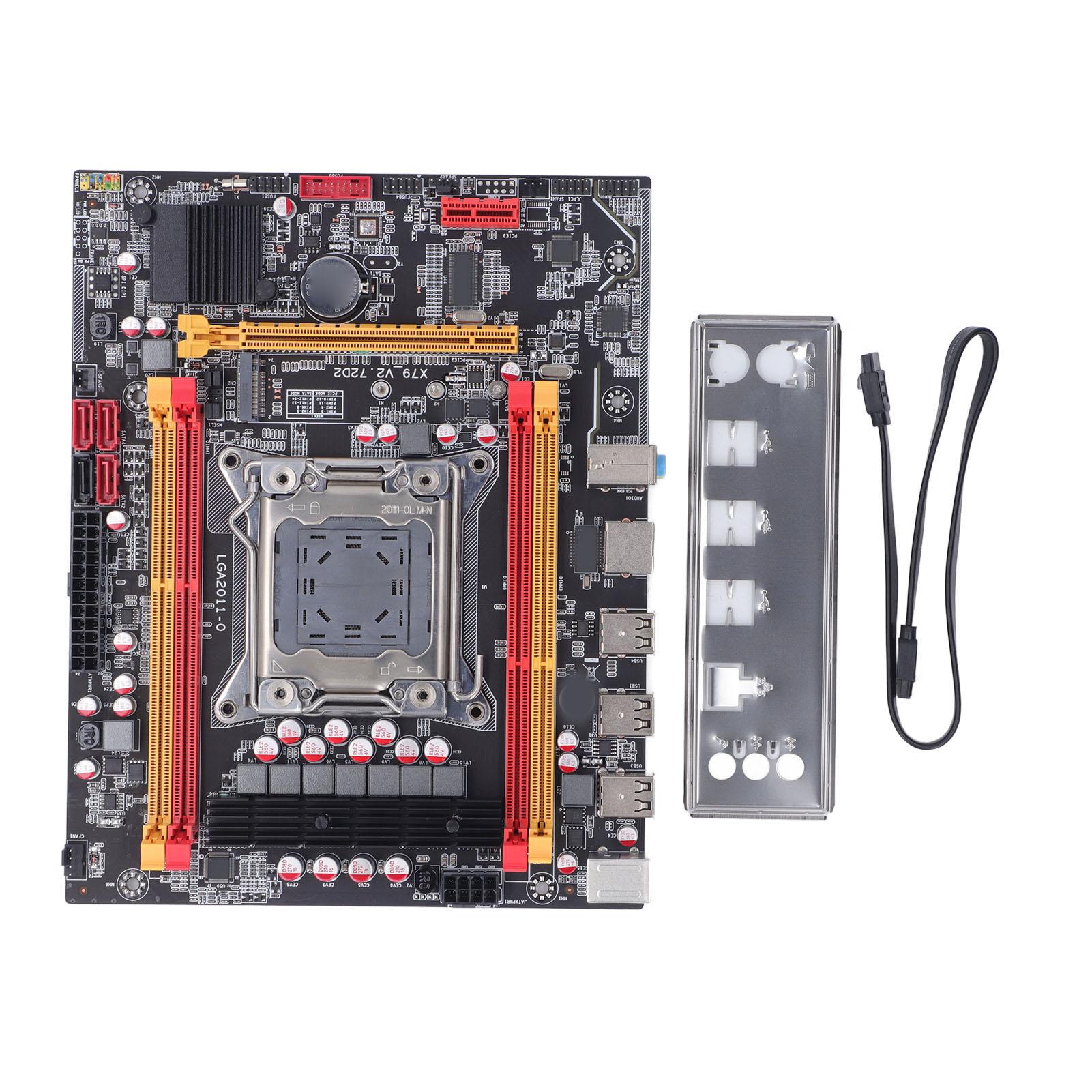 X79 V2 Материнська плата комп’ютера LGA2011 CPU 4 DDR3 USB2.0 SATA PCIE M.2 Комп’ютерна материнська плата Ігри
X79 V2 Материнська плата комп’ютера LGA2011 CPU 4 DDR3 USB2.0 SATA PCIE M.2 Комп’ютерна материнська плата Ігри