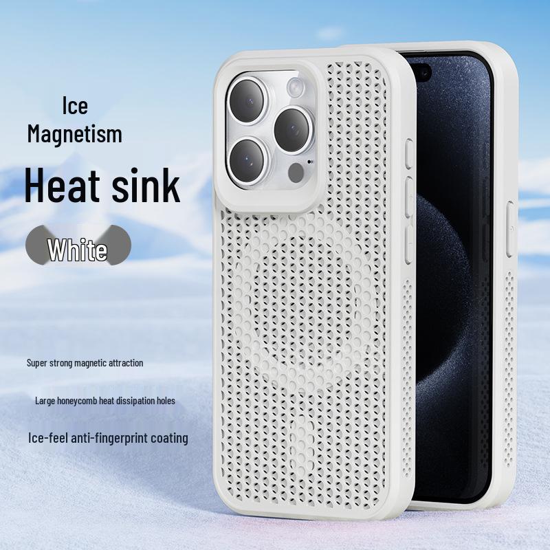 Apple iPhone 15 Plus Breathable Honeycomb Magnet Case with Heat Dissipation and Protective Features for Models 12 to 14 Pro Max iPhone 12/12 Pro
Apple iPhone 15 Plus Breathable Honeycomb Magnet Case with Heat Dissipation and Protective Features for Models 12 to 14 Pro Max iPhone 12/12 Pro
