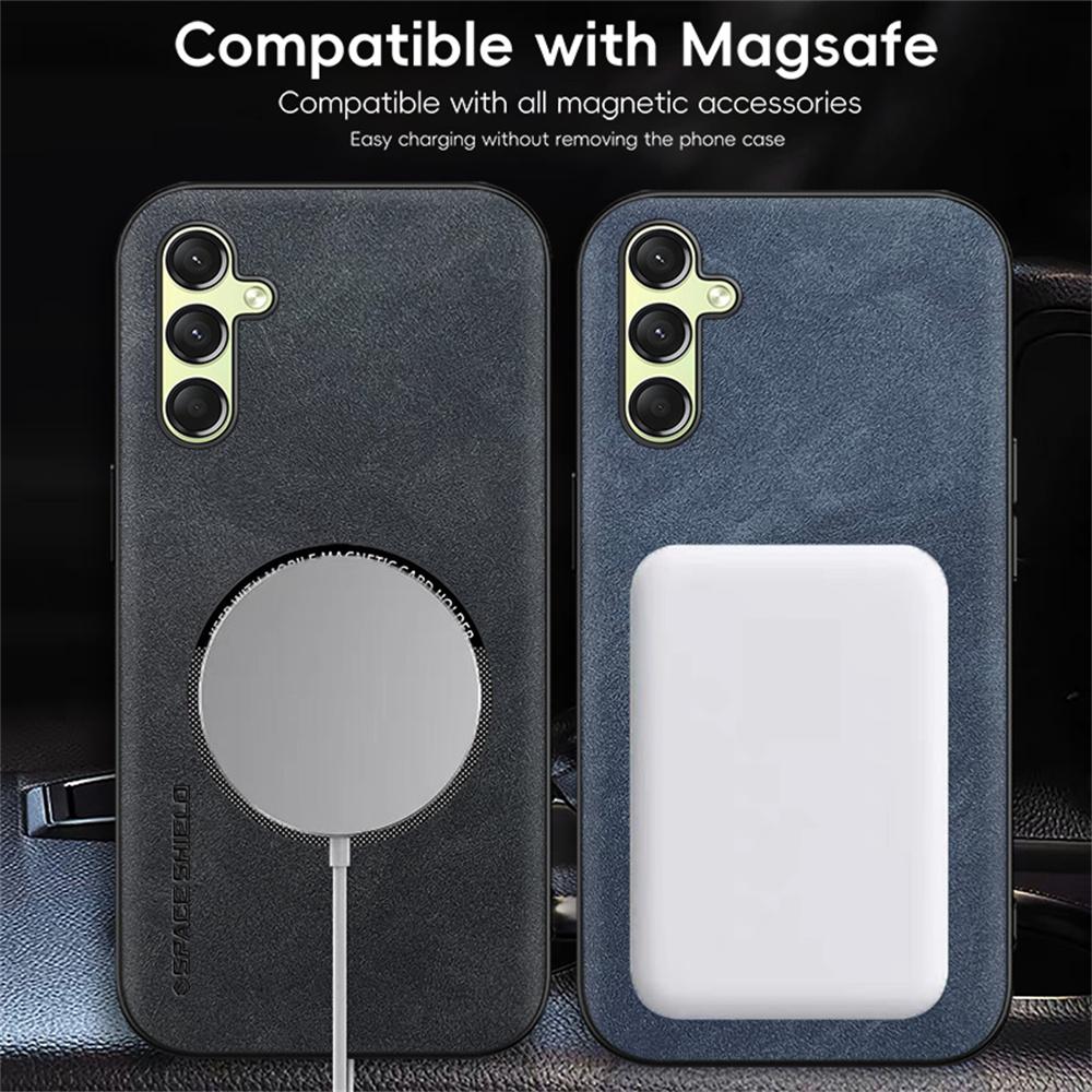 WANLONFENG YBP Series For Samsung Galaxy A16 5G/4G Magnetic Case with Tempered Glass Film PU Leather+TPU Phone Cover Large Cutout Grey
WANLONFENG YBP Series For Samsung Galaxy A16 5G/4G Magnetic Case with Tempered Glass Film PU Leather+TPU Phone Cover Large Cutout Grey