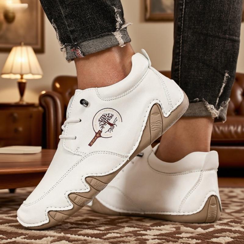 Новые Мужские Кожаные Ботинки Ручной Работы Осенний Дизайн Кроссовки 2025 Мужские Дышащие Повседневные Кожаные Туфли Мужские Ботильоны Уличная Мода 42 белый
Новые Мужские Кожаные Ботинки Ручной Работы Осенний Дизайн Кроссовки 2025 Мужские Дышащие Повседневные Кожаные Туфли Мужские Ботильоны Уличная Мода 42 белый