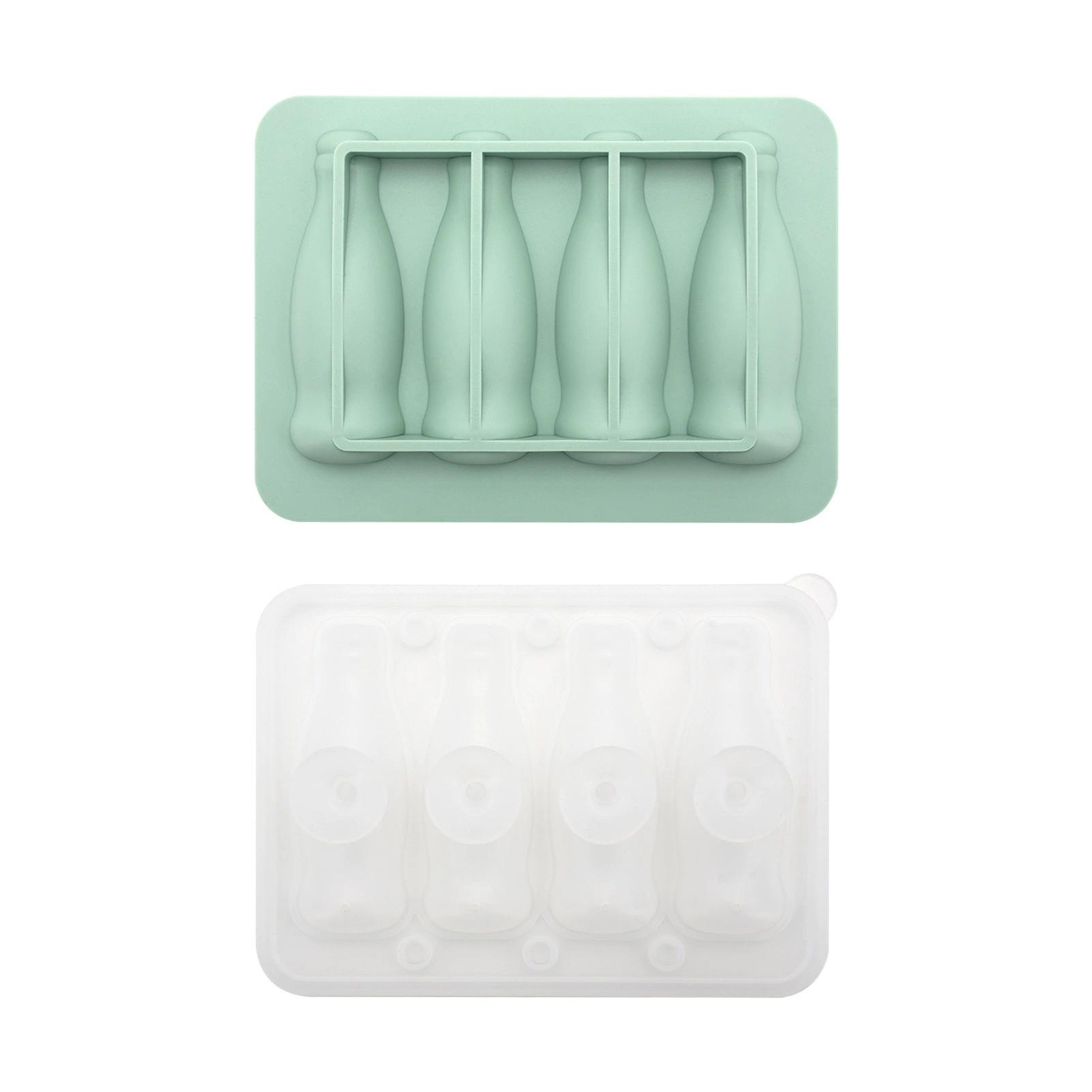 1PC Ice Mold Integrated Ice Mold 4 Grids With Lid Freezing Mould Reusable Popsicle Making Tool Kitchen Gadgets Freezer Trays зелений
1PC Ice Mold Integrated Ice Mold 4 Grids With Lid Freezing Mould Reusable Popsicle Making Tool Kitchen Gadgets Freezer Trays зелений
