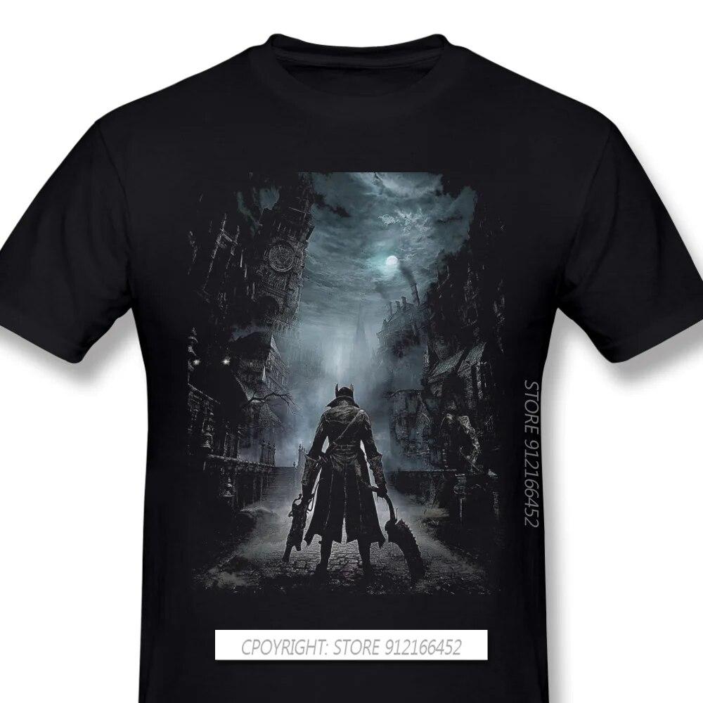 Bloodborne Хэллоуин Ужасные игры 2021 Популярное новое поступление футболок. Jpg Уникальный дизайн с круглым вырезом из хлопка для унисекс 
Bloodborne Хэллоуин Ужасные игры 2021 Популярное новое поступление футболок. Jpg Уникальный дизайн с круглым вырезом из хлопка для унисекс