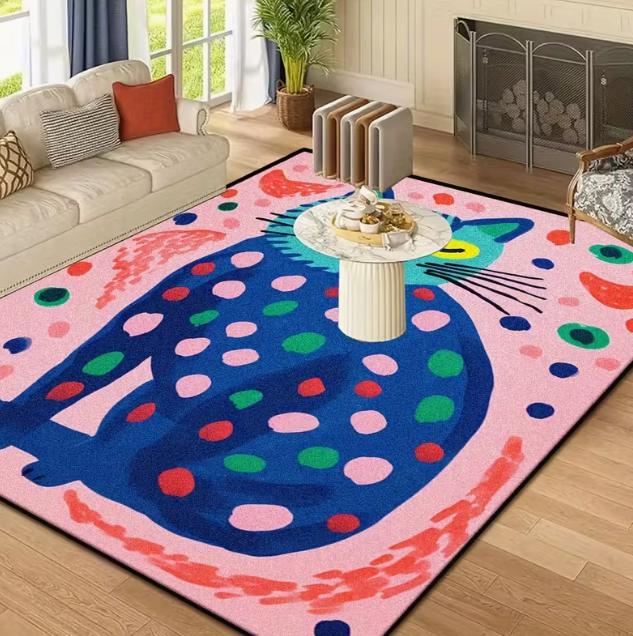 Килимок для кота М який Протиковзкий Прямокутний Килимок Підходить для Вітальні Спальні та Зовнішніх Килимків Барвисті Килимки для Домашнього Декору 50X80cm
Килимок для кота М який Протиковзкий Прямокутний Килимок Підходить для Вітальні Спальні та Зовнішніх Килимків Барвисті Килимки для Домашнього Декору 50X80cm