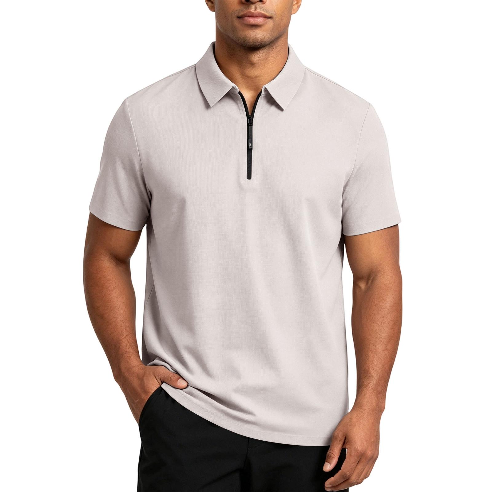 Breathable High Stretch Polo Shirt Short Sleeve Zipper Knit Waffle Texture Comfortable T Shirt Suitable for Casual and Sportswear S бежевый
Breathable High Stretch Polo Shirt Short Sleeve Zipper Knit Waffle Texture Comfortable T Shirt Suitable for Casual and Sportswear S бежевый